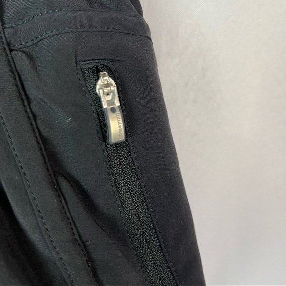 Lululemon Run Track Attack Black Running Athletic Shorts 2 - Picture 5 of 6